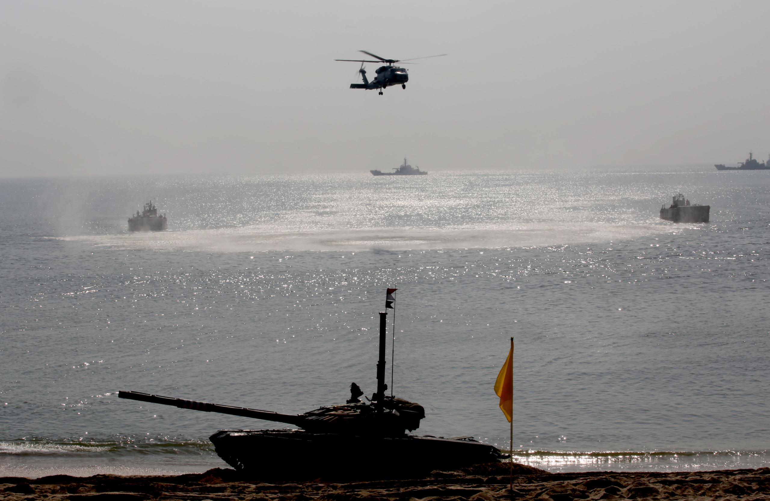 Indian Navy led Tri-Services Exercise ‘Trishul’ Culminates